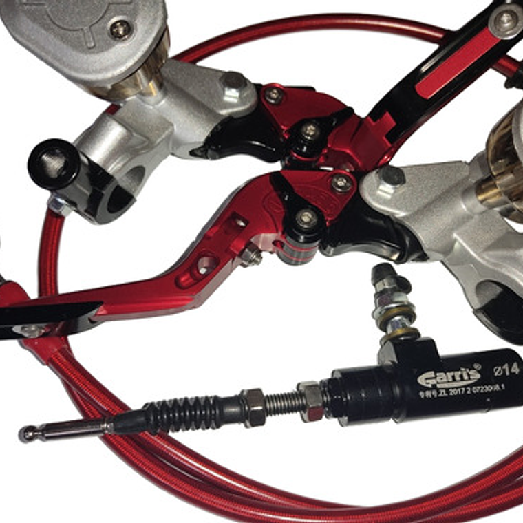 Clutch Y Freno Hidráulico Kit Universal, Abatible,extendible 3