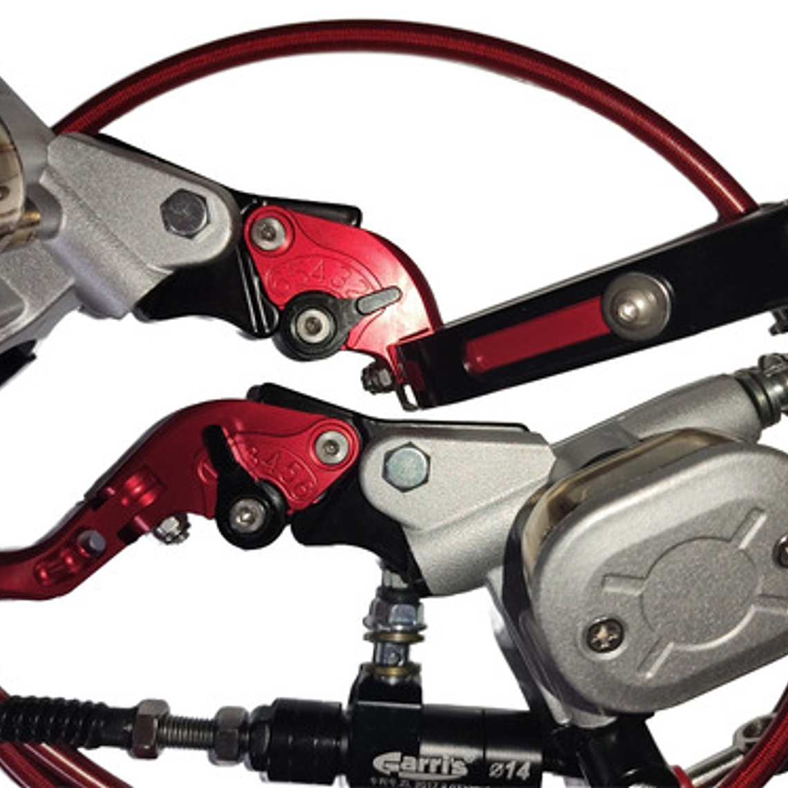 Clutch Y Freno Hidráulico Kit Universal, Abatible,extendible 4