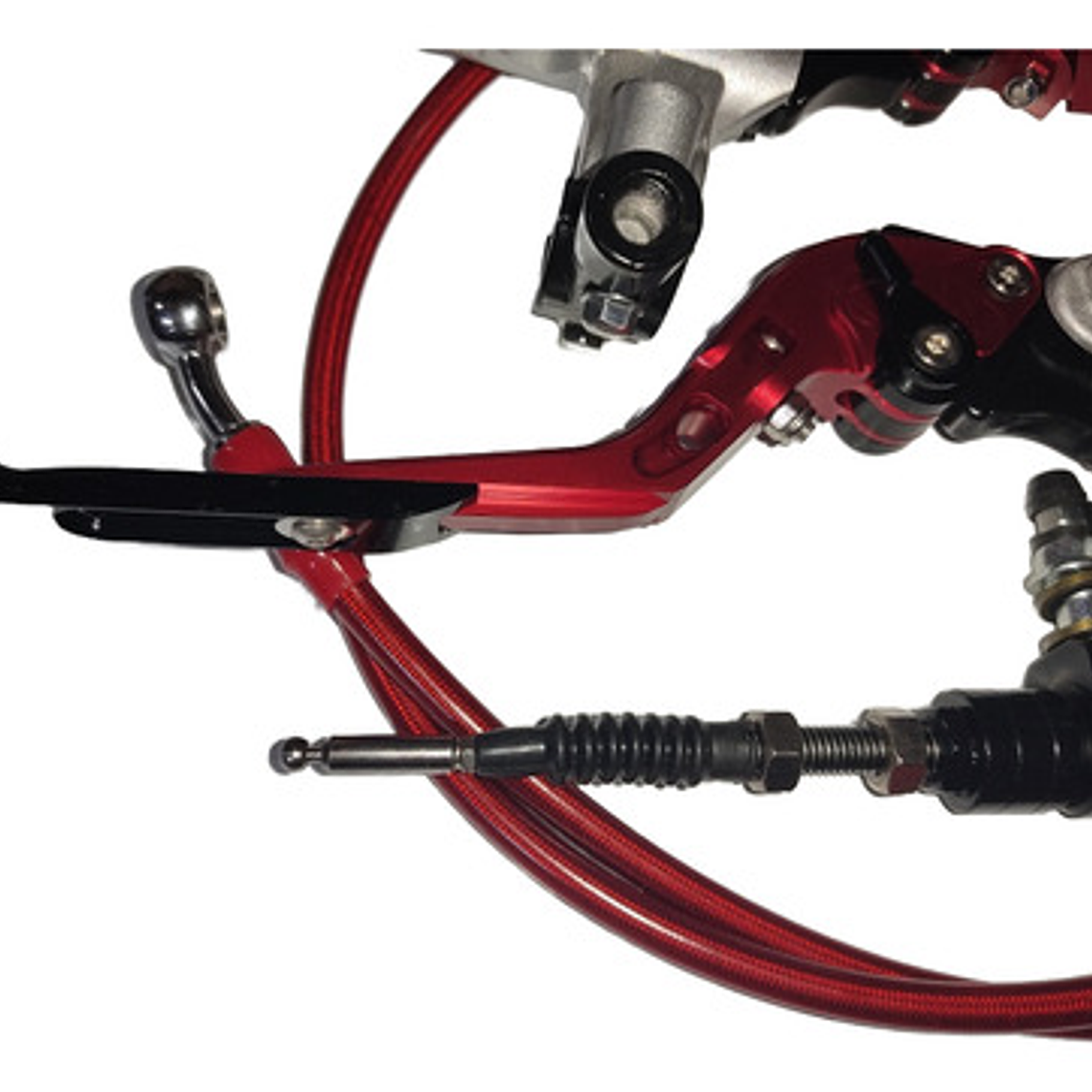 Clutch Y Freno Hidráulico Kit Universal, Abatible,extendible 6