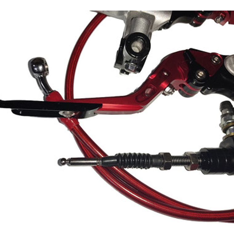 Clutch Y Freno Hidráulico Kit Universal, Abatible,extendible 6