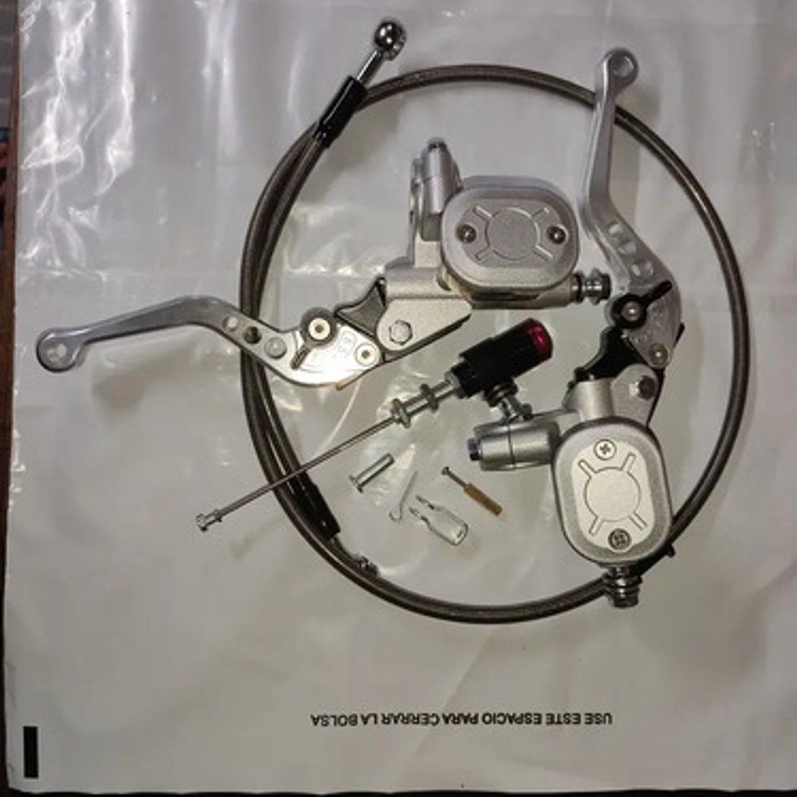 Clutch Y Freno Hidráulico Kit Universal  3