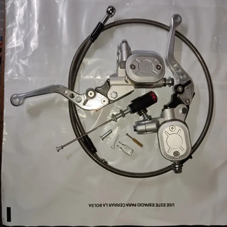 Clutch Y Freno Hidráulico Kit Universal  3