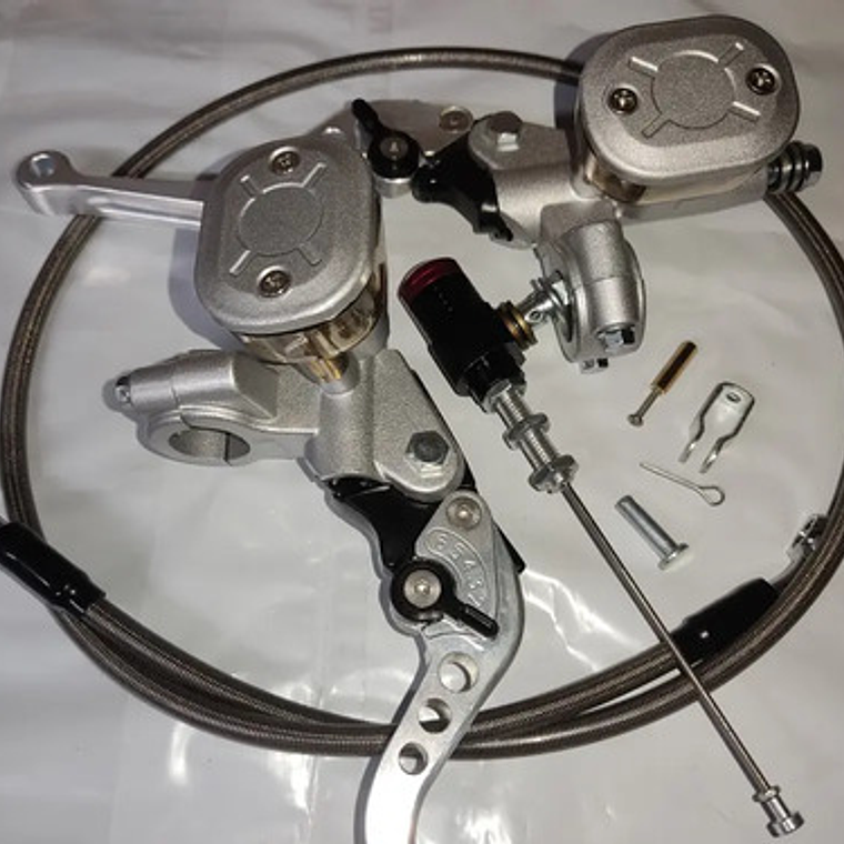 Clutch Y Freno Hidráulico Kit Universal  4
