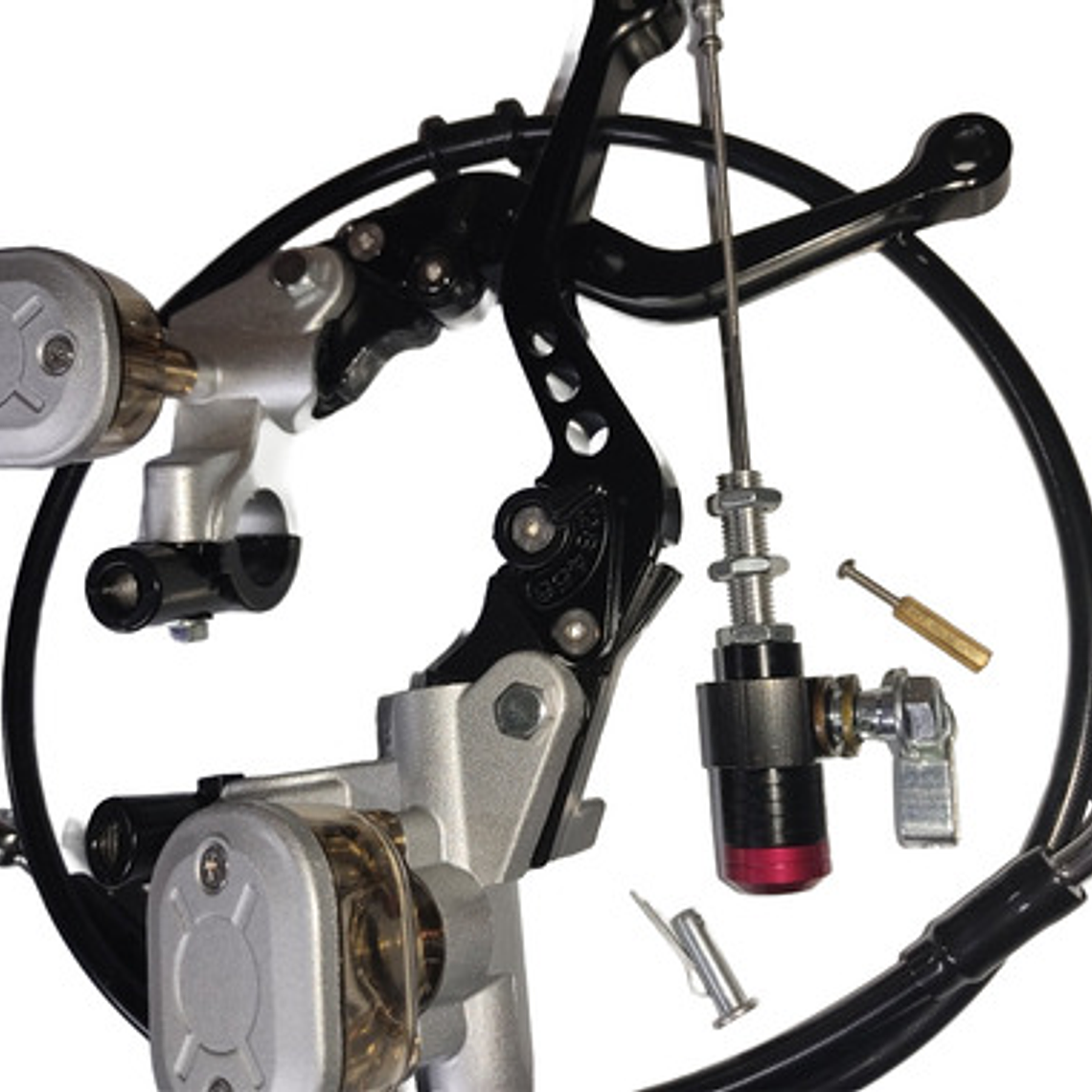 Clutch Y Freno Hidráulico Kit Universal  4