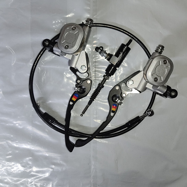 Clutch Y Freno Hidráulico Kit Universal 4