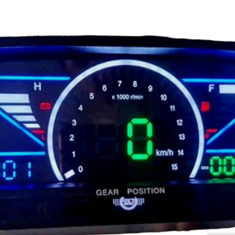 Tacómetro Para Velocímetro De Cable Full Funciones  1