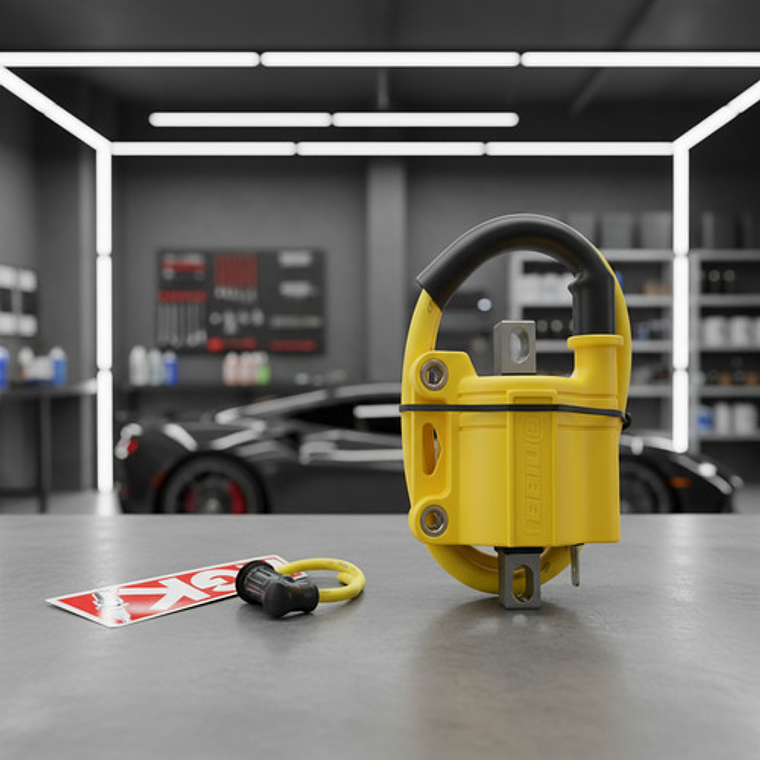 Bobibi Nibbi Amarilla De Alta, Cable Ngk Amarillo,azul, Rojo 7