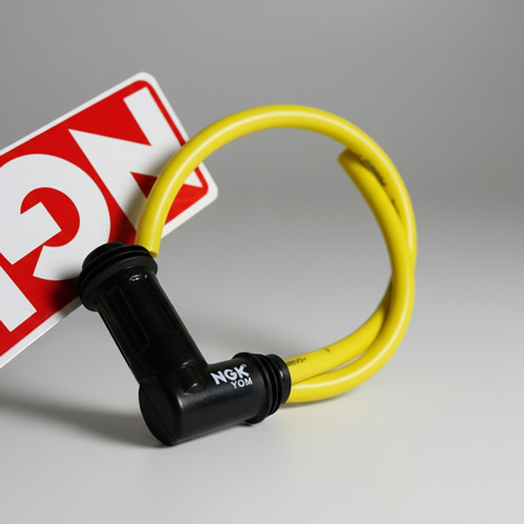 Bobibi Nibbi Amarilla De Alta, Cable Ngk Amarillo,azul, Rojo 11