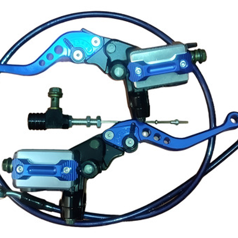 Manigueta Universal Rojo Freno Clutch Ambos Lados 6