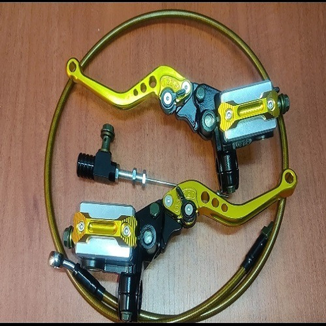 Manigueta Universal Rojo Freno Clutch Ambos Lados 16