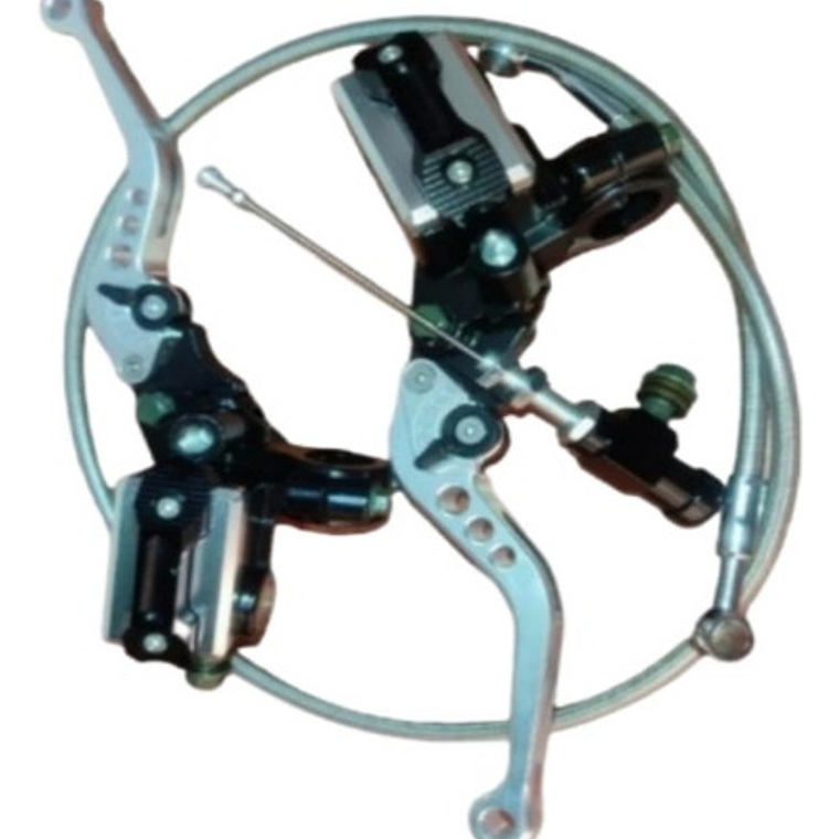 Manigueta Universal Rojo Freno Clutch Ambos Lados 33