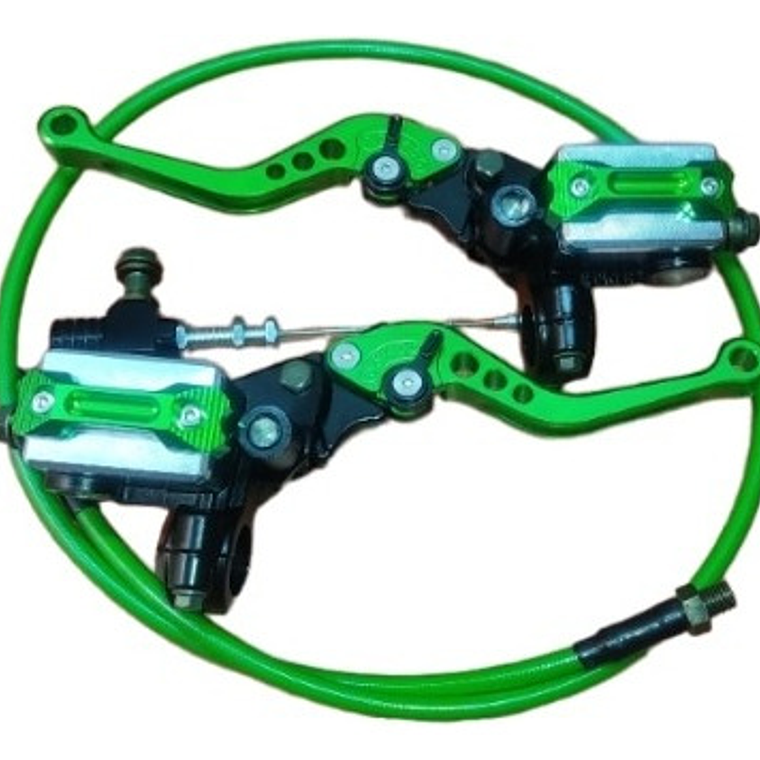 Manigueta Universal Rojo Freno Clutch Ambos Lados 44