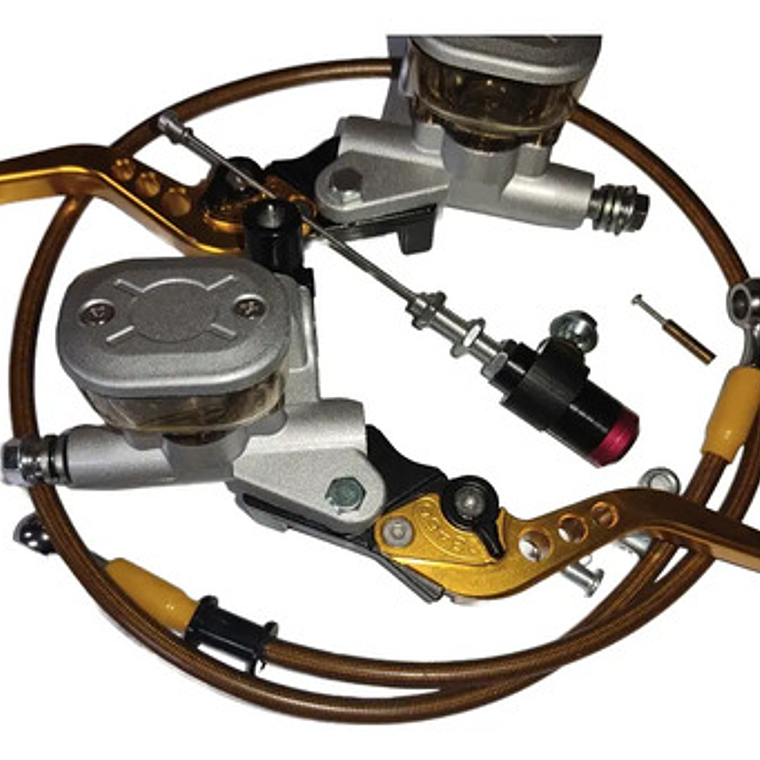 Clutch Y Freno Hidráulico Kit Universal  2