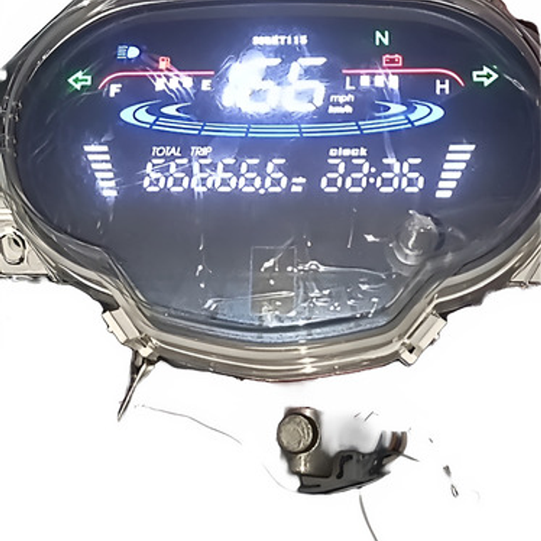 Velocímetro Digital Cryrpton 115 Homologación  1