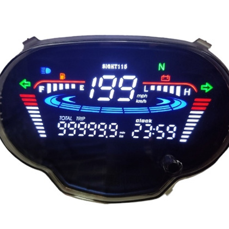 Velocímetro Digital Cryrpton 115 Homologación  2