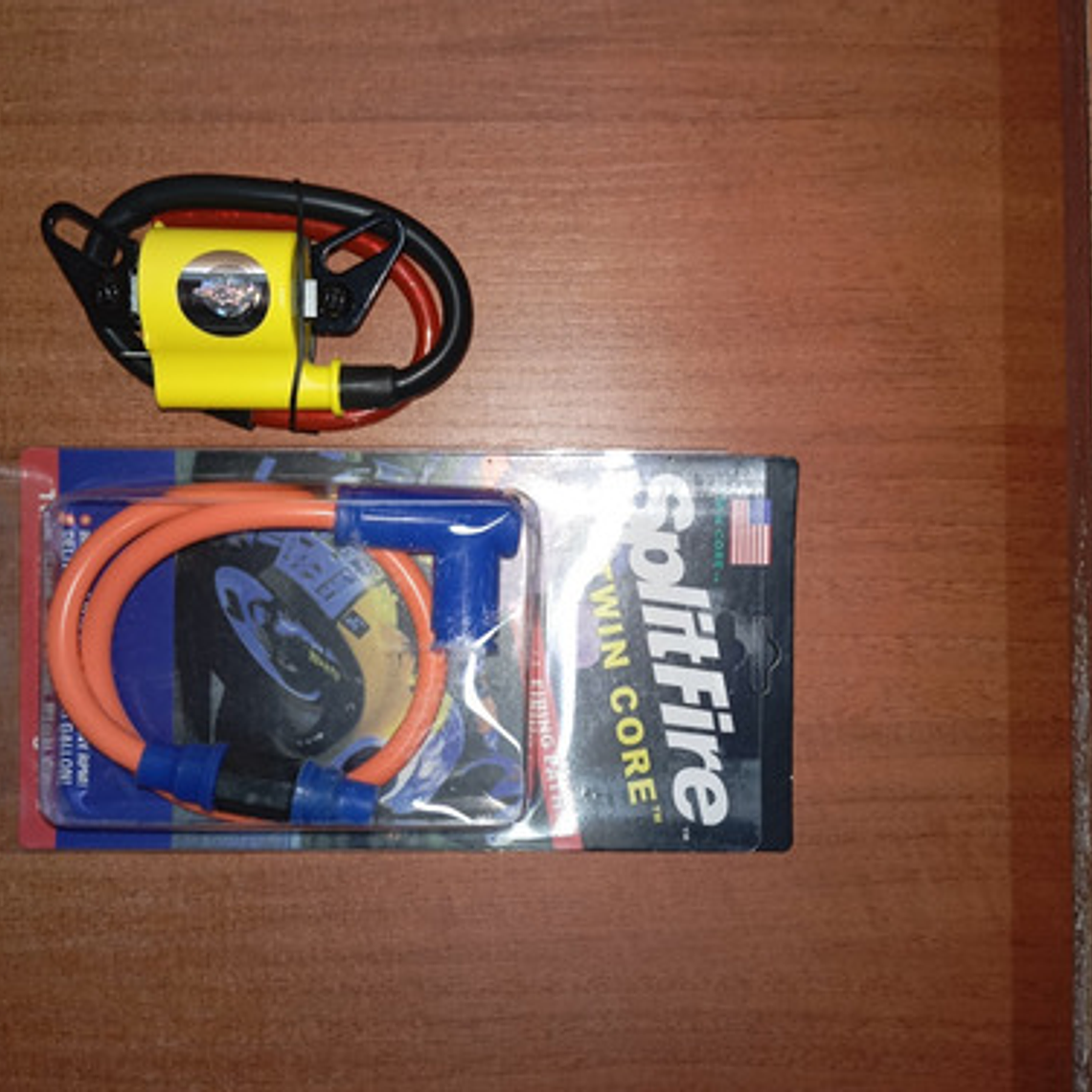 Bobina Racing Cable Alta Spliftifire Naranja 3