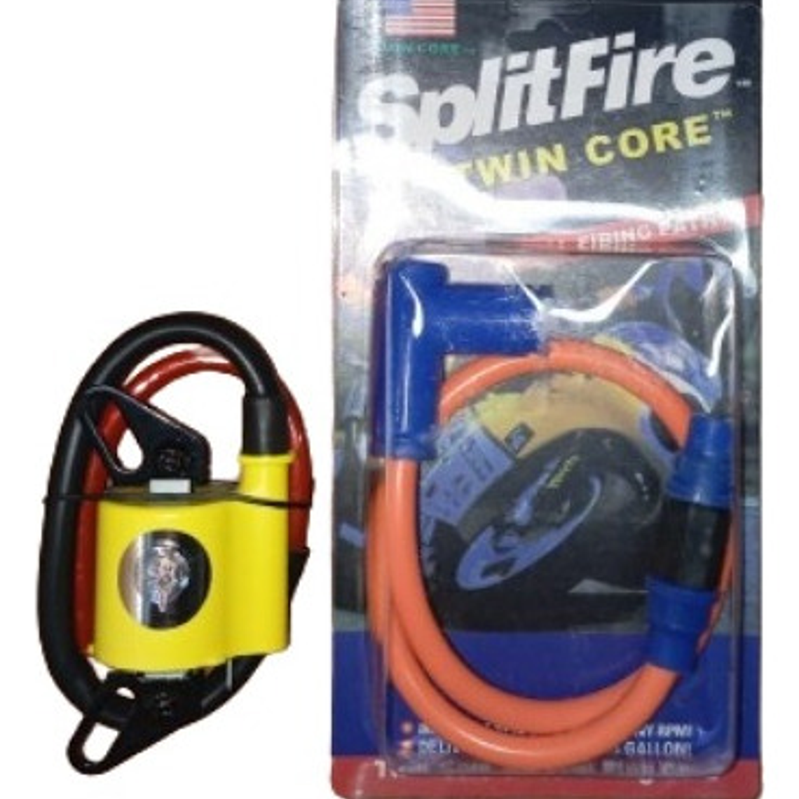 Bobina Racing Cable Alta Spliftifire Naranja 5