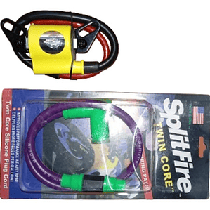 Bobina Racing Cable Alta Spliftifire Morada 
