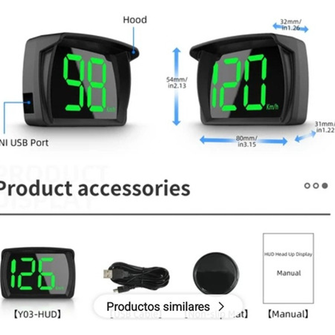 Pantalla Frontal Led Indicador De Velocidad Gps 3