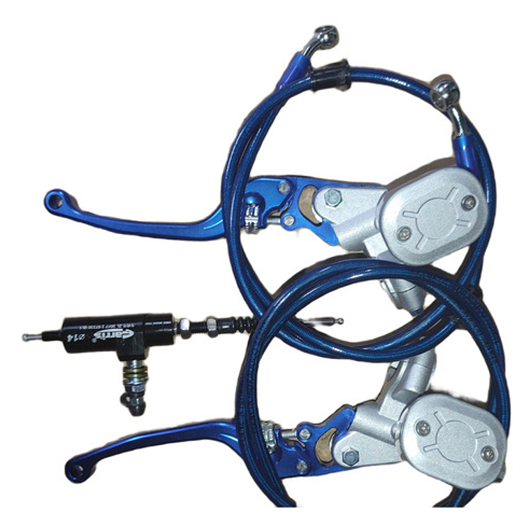 Embrague Hidráulico Y Freno Delantero+ Dos Mangueras 3