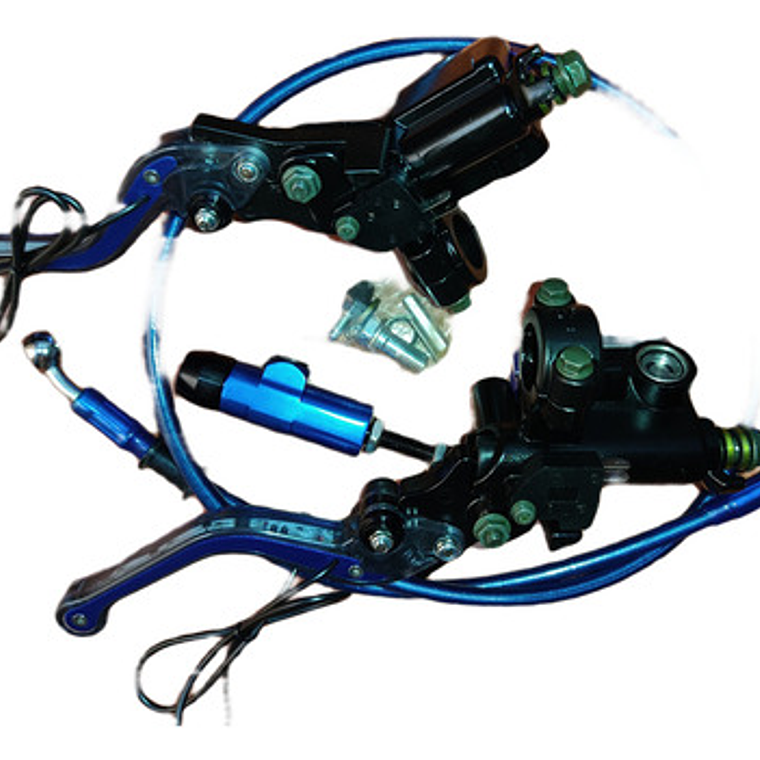 Embrague Hidráulico Y Freno Delantero+ Dos Mangueras 8