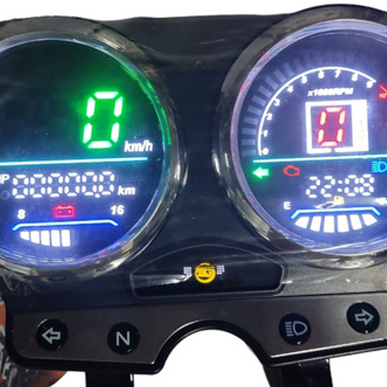 Velocimetro Digital Gs 125 Homologación Premium Tfh  6