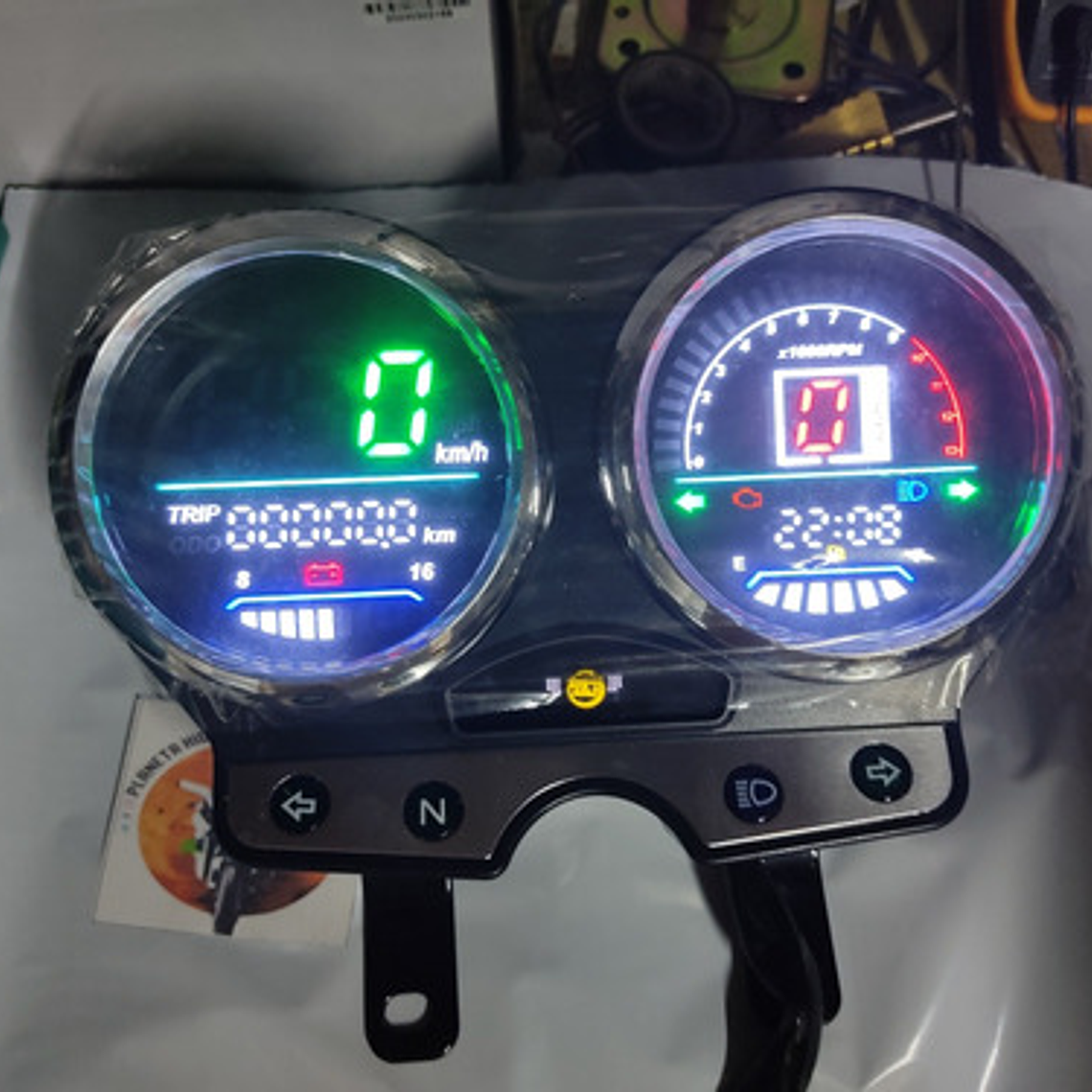 Velocimetro Digital Gs 125 Homologación Premium Tfh  8