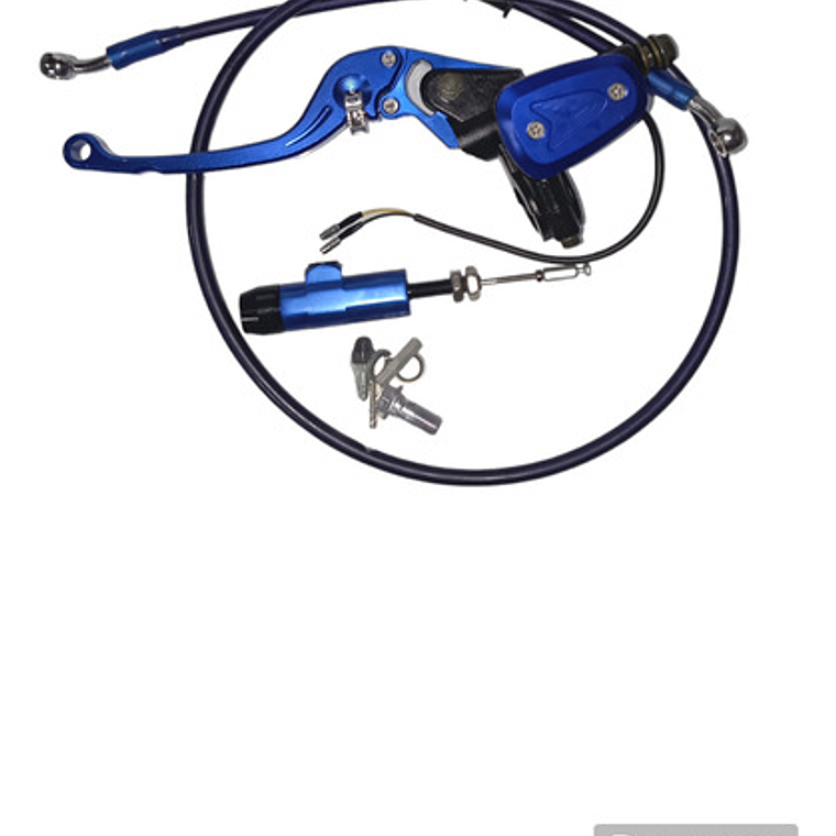 Kit Izquierdo De Embrague Hidráulico De Lujo Moto 4