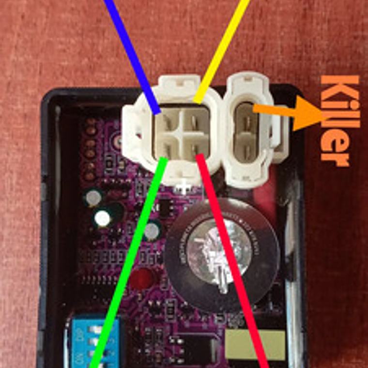 Racing Cdi Xr125  Mrx150 Cg150 Titan Ks.es Cbf150 Cg125 Kyag 5