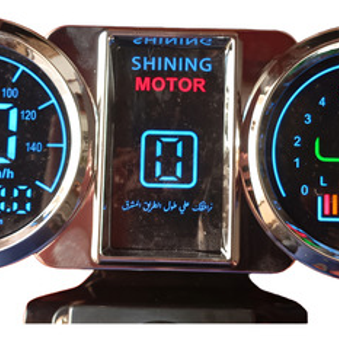 Velocímetro Digital Tsheng 197709110120 Negro Moto 4