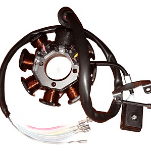 Estator Coil Cg 125 Cg 150 Ac- 8 Polos Premium