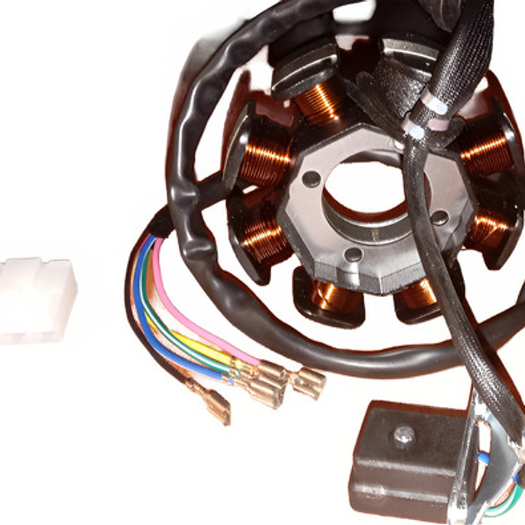Estator Coil Cg 125 Cg 150 Ac- 8 Polos Premium 3