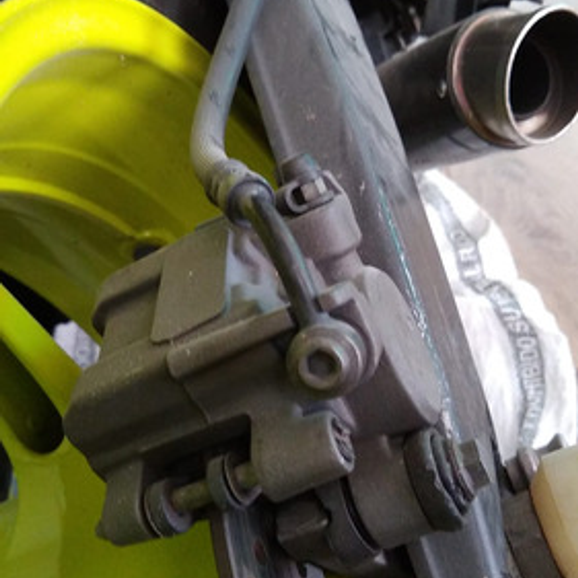 Manguera De Freno Kawasaki Klx 150 De 3.2x 7.5 Blindada 5