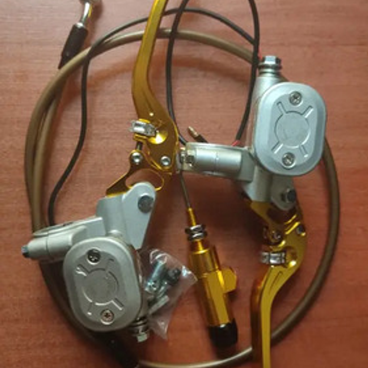 Kit Freno Delantero Y Embrague Hidráulico Universal  3