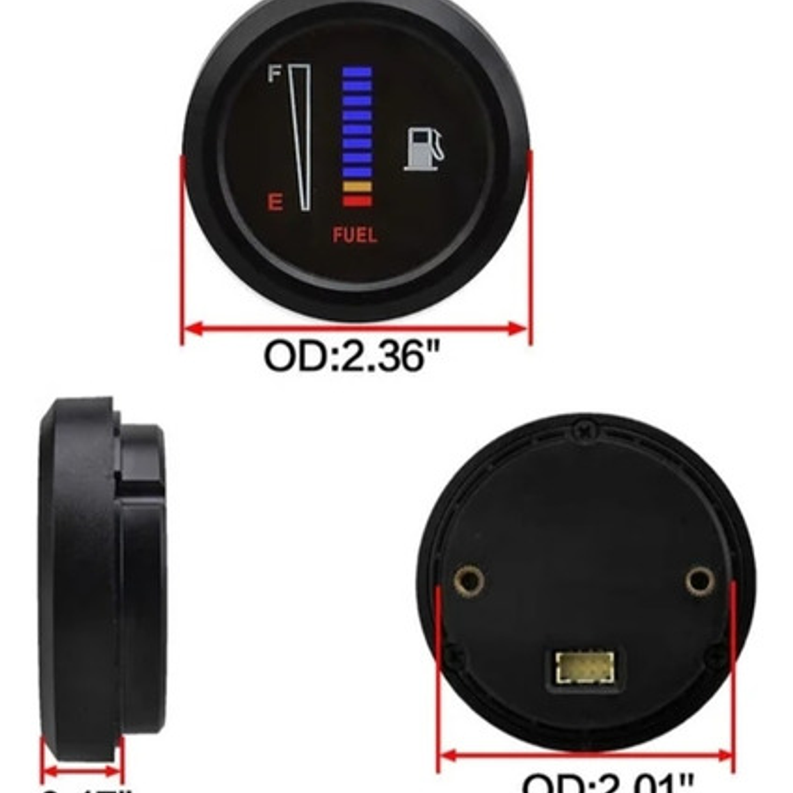 Pantalla Receptor De Señal De Nivel De Gasolina Digital  4