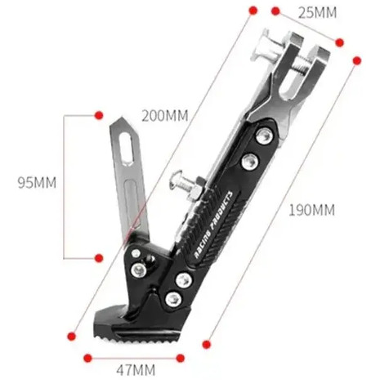 Soporte Universal Para Pata De Cabra Moto Ajustable 10