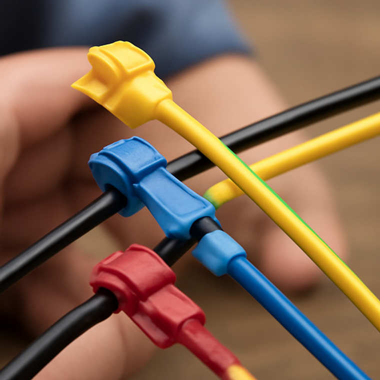 30 Par Terminales De Conectores De Cable Electricos Crimpado 10