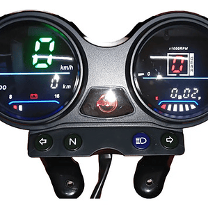 Velocímetro Digital Tipo Original Para Ybr 125
