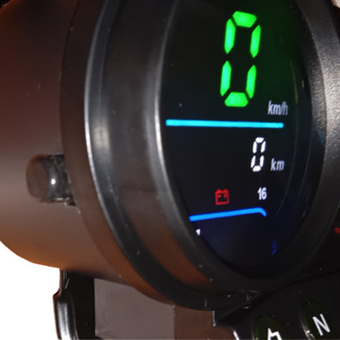Velocímetro Digital Tipo Original Para Ybr 125 4