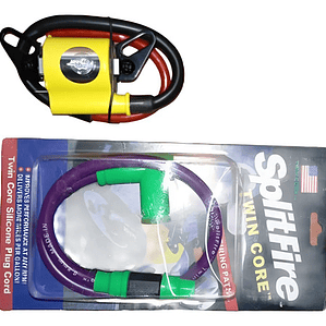 Bobina Racing Cable Alta Spliftifire Morada