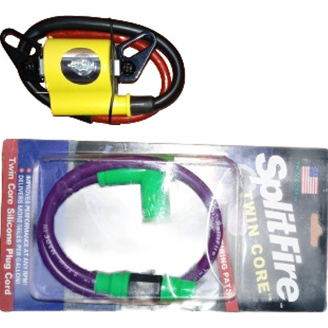 Bobina Racing Cable Alta Spliftifire Morada 2