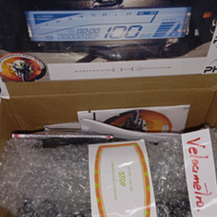 Velocímetro Digital Universal Fz 16 Multi Color 2