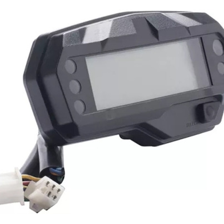 Velocímetro Digital Universal Fz 16 Multi Color 6