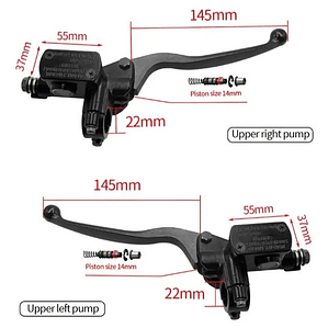 Embrague Hidráulico Izquierdo Abs 14 Mm. Lado Letf