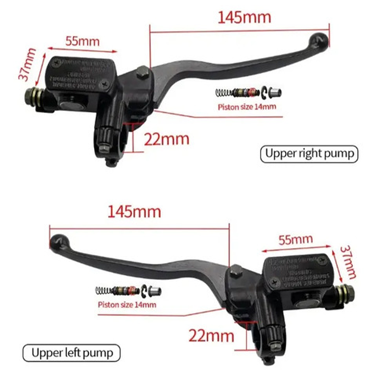 Embrague Hidráulico Izquierdo Abs 14 Mm. Lado Letf 2