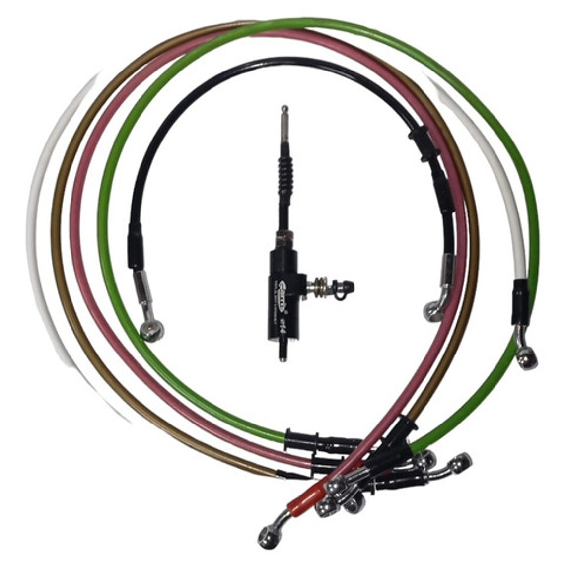 Manguera Blindada Y Cilindro Maestro Garris De 16 Mm 1