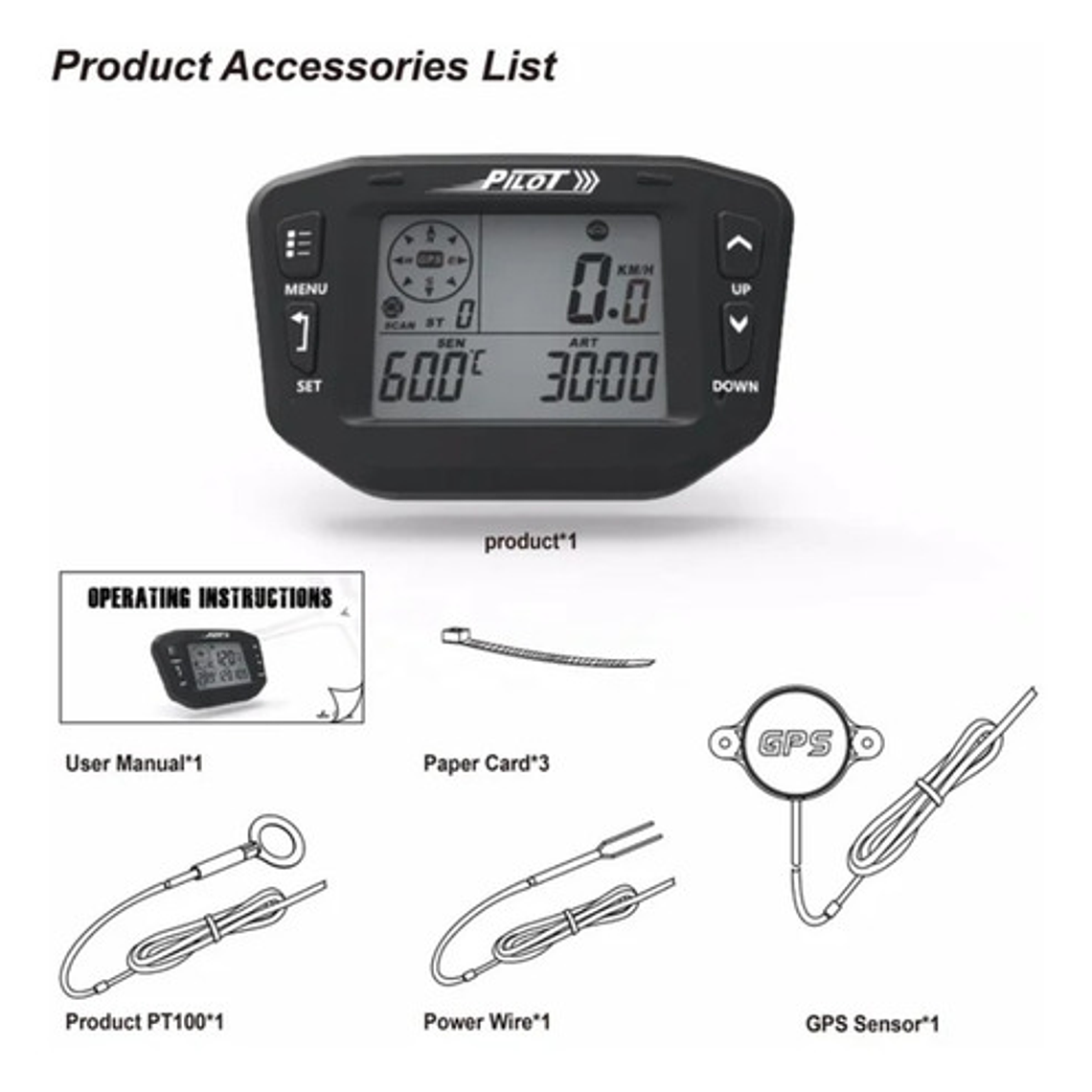 Velocímetro Multifuncional Gps Moto Carro Barco, Camión Bus  3