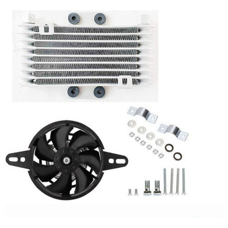 Radiador Enfriador De Aceite Con Ventilador 2