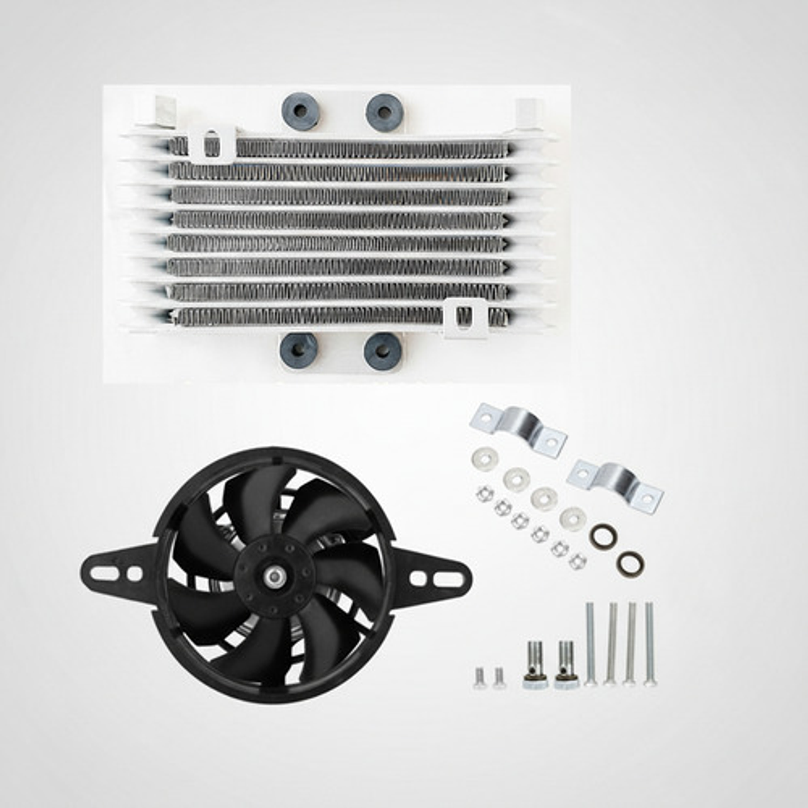 Radiador Enfriador De Aceite Con Ventilador 6