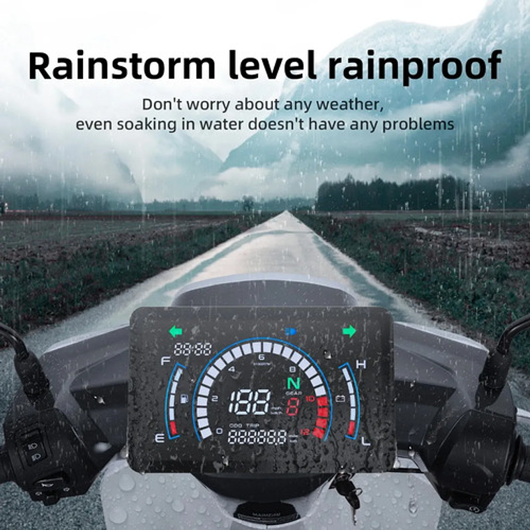 Tablero Digital Velocímetro Para Italika Ws150 Ws175 Sport 5